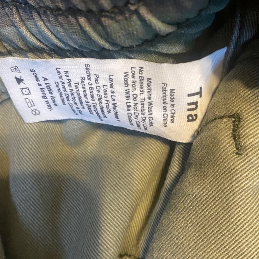 TNA Blue and Green Camo Pants - Picture 5 of 6